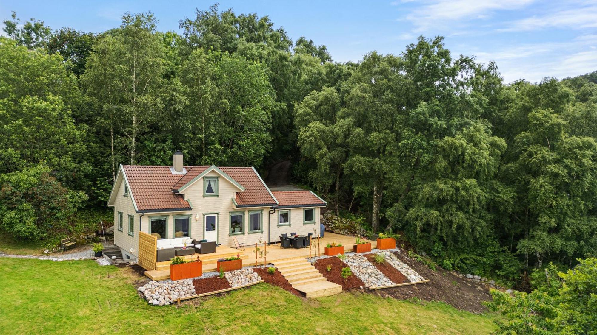 Villa Beautiful Beach Line Cabin With Sauna Near Pulpit Rock à Forsand Extérieur photo